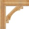 Ekena Millwork Merced Block Rough Sawn Bracket, Western Red Cedar, 6"W x 30"D x 30"H BKT06X30X30MRC05RWR - alternate 4